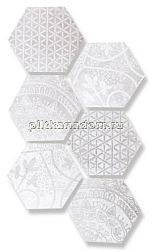 Quintessenza Alchimia ARS Mix 1 Bianco Grigio Напольная плитка 26,6х23 см