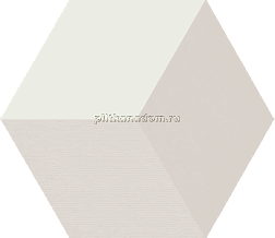Paradyz Esagon Cube Crema Настенная плитка 19,8х17,1 см