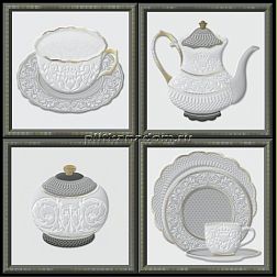 Heralgi Garden Dec Tea Cold Декор 15х15 см