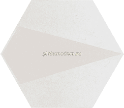 Paradyz Esagon Concrete Silver B Декор 19,8х17,1 см